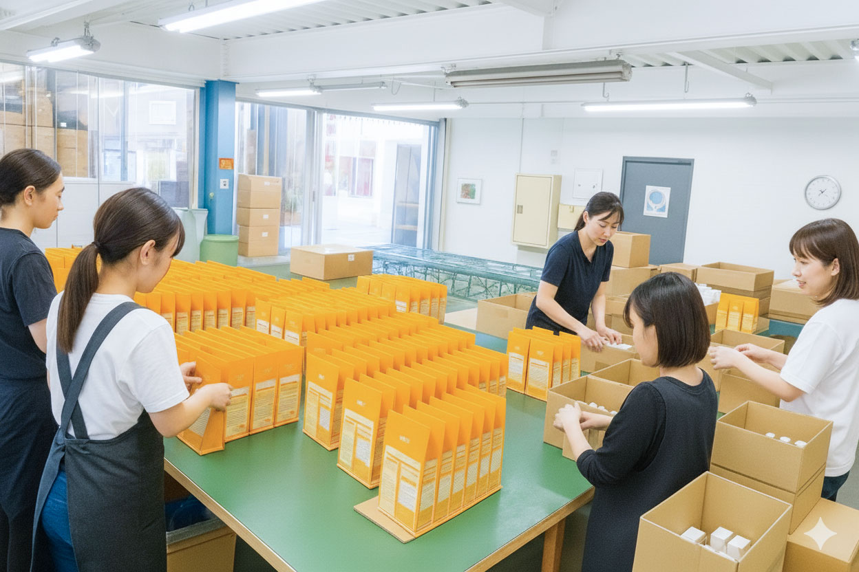 これから迎える繁忙期でも安心！流通加工・販促品の発送戦略