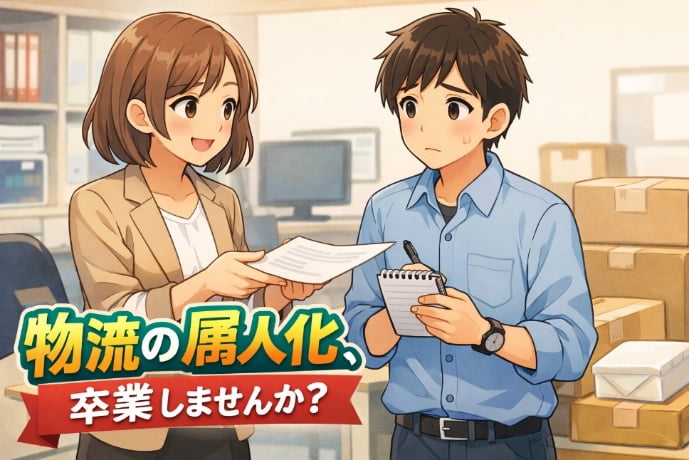 担当変更でも止まらない流通へ。新年度前に考える外注という選択